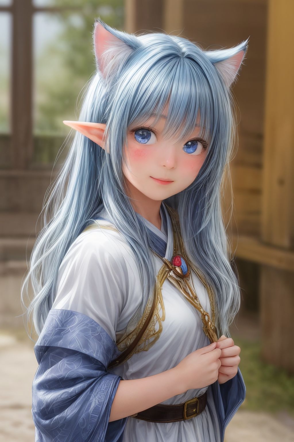 サンプル画像6:ネコ耳族の村に行ったら絶賛発情中だった(美少女コレクション) [d_326361]