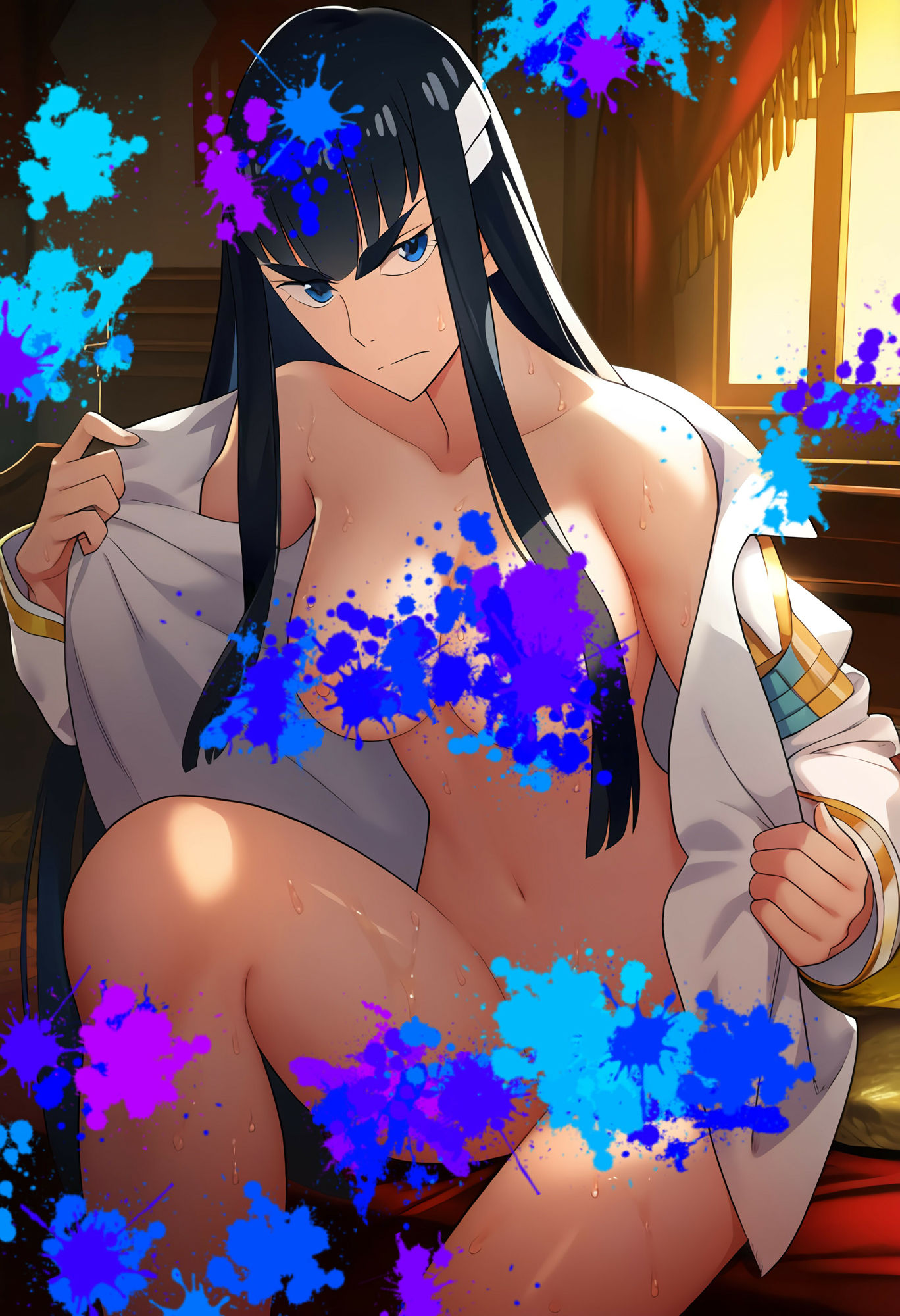 サンプル画像3:純潔生徒会長の性事情(ある) [d_326471]