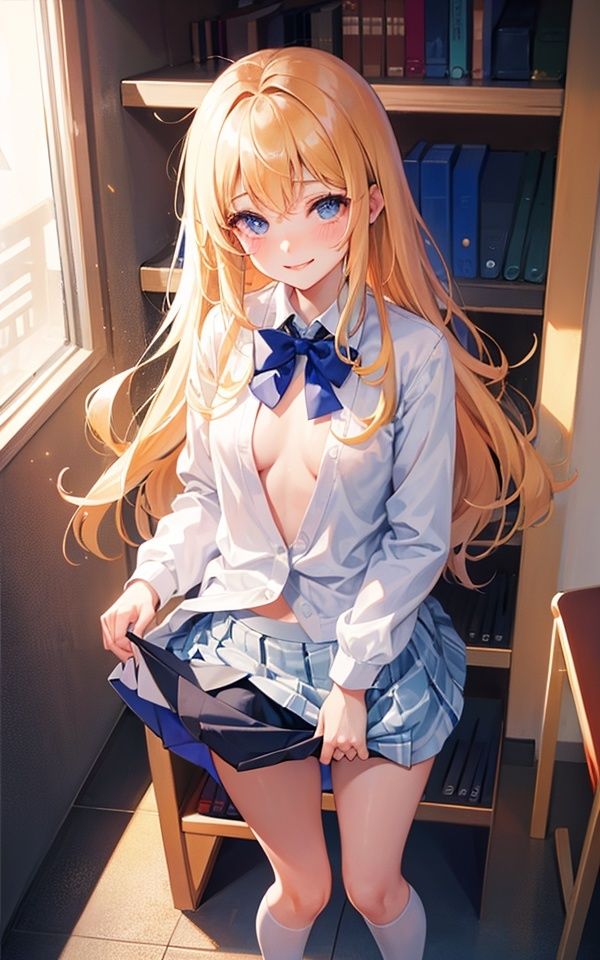 サンプル画像1:チラ見せ小悪魔少女(panpanyama1) [d_326494]