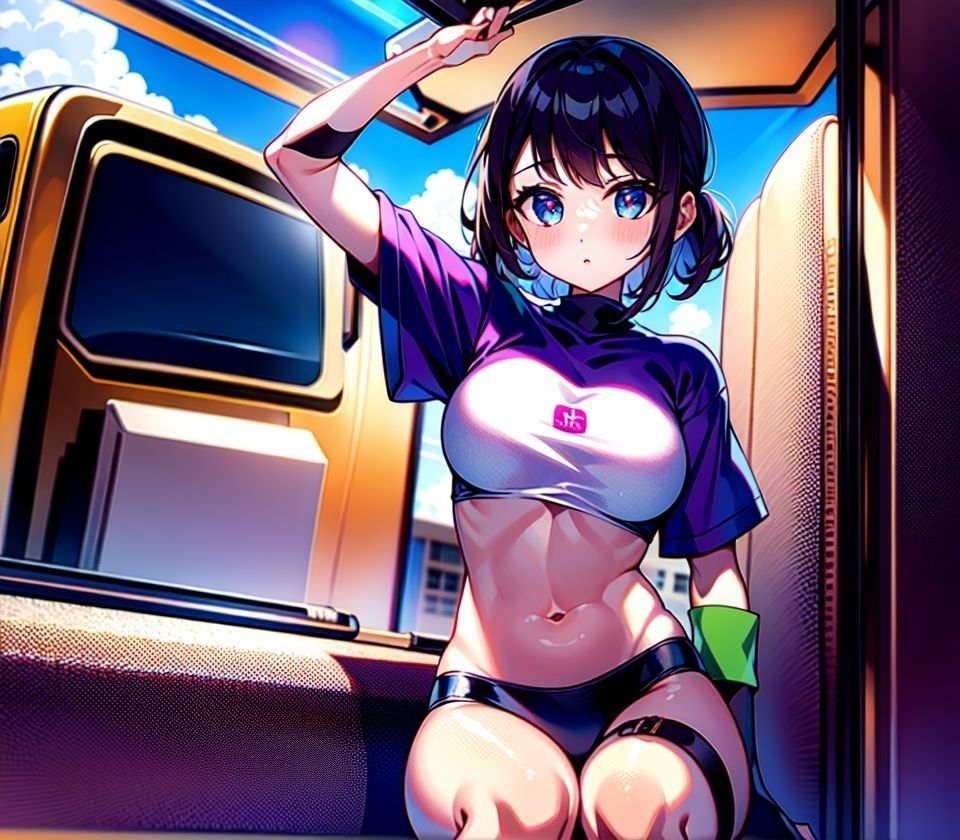 サンプル画像5:巨乳とお出かけ(隙間産業) [d_326566]