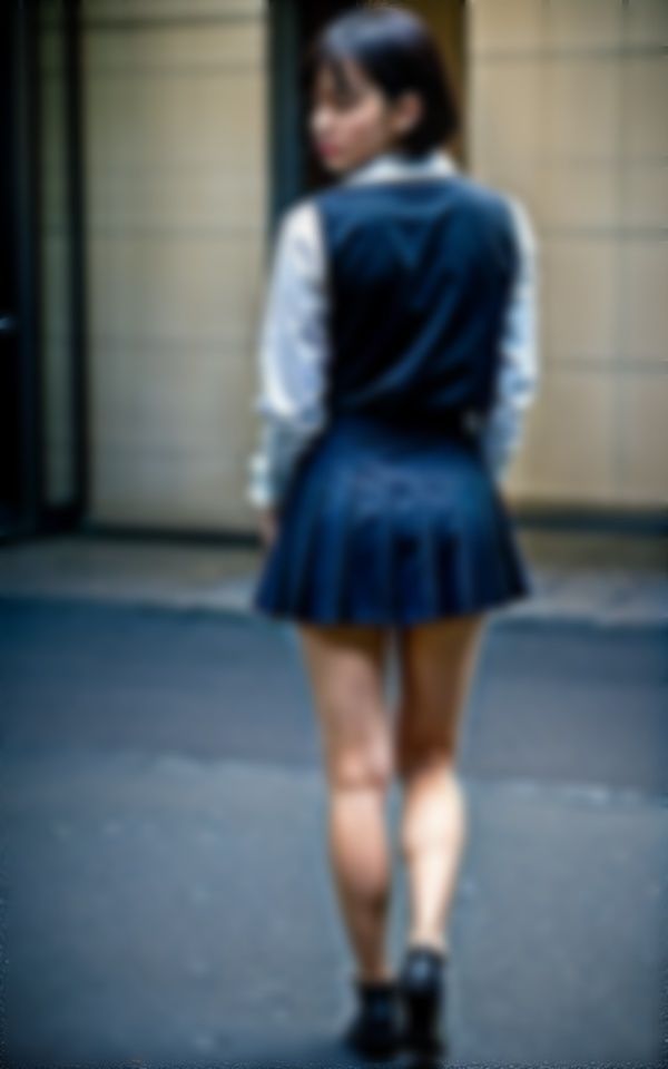 サンプル画像1:【盗撮尻】JKのパンチラやアナル盗撮〜露出大好きなお尻スペシャル〜(奇跡の美少女) [d_326584]