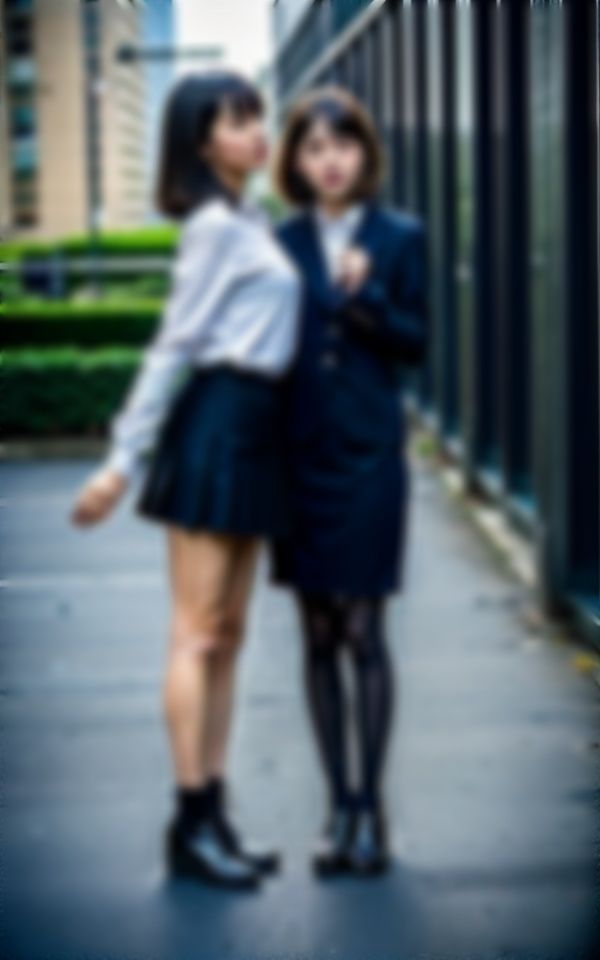 サンプル画像1:お尻好き全員集合！塾の帰りにパンツをみせてくる少女におじさんが金を出すスペシャル(S級奇跡の一枚) [d_326607]