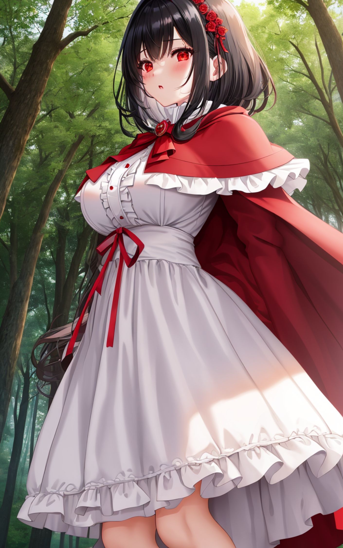 サンプル画像3:赤ずきんの〇〇な冒険(しわす) [d_326666]