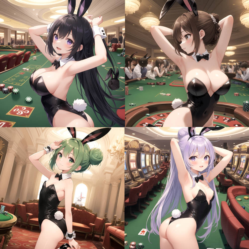 サンプル画像1:バニーエッチ(AIのおかず) [d_326694]