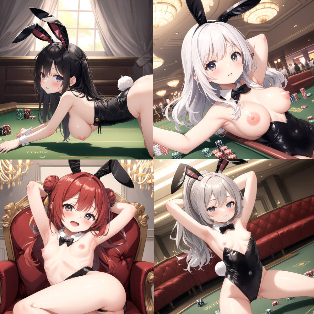 サンプル画像2:バニーエッチ(AIのおかず) [d_326694]