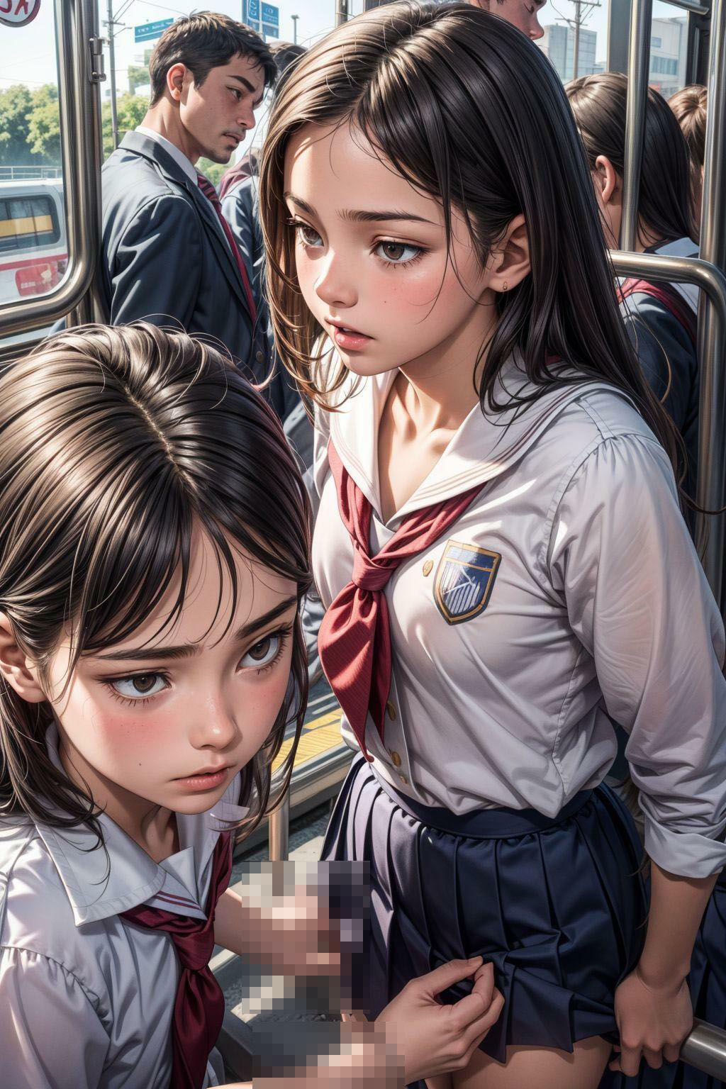 サンプル画像3:制服美少女 日常の崩壊(エクスタシーオデッセイ) [d_326844]