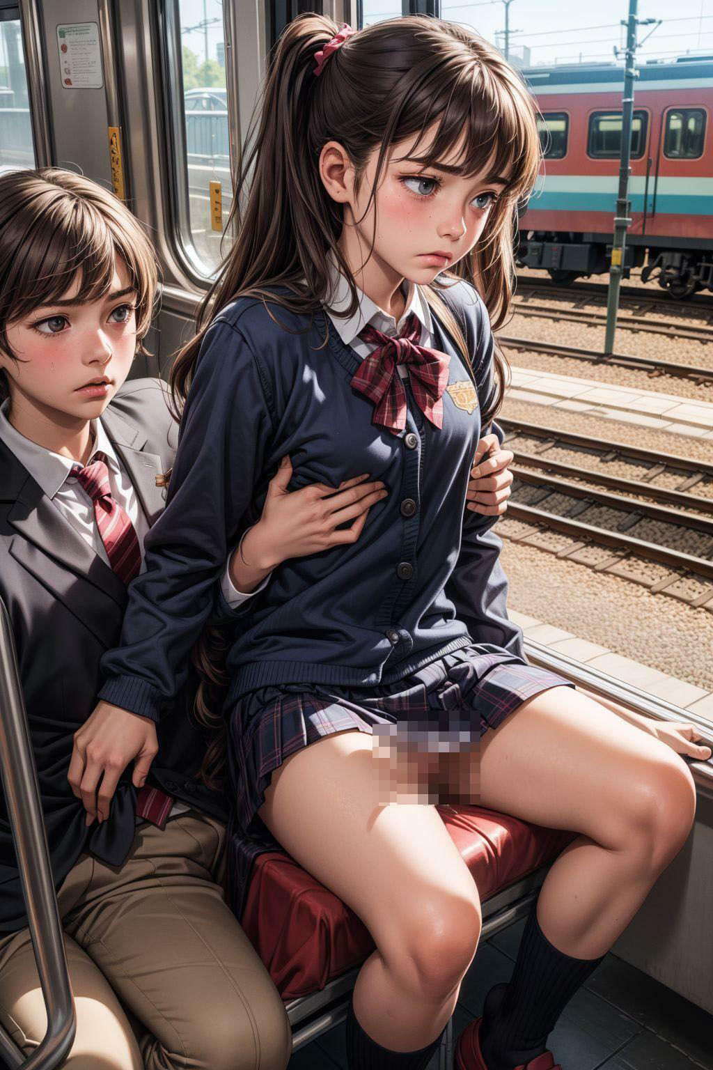 サンプル画像5:制服美少女 日常の崩壊(エクスタシーオデッセイ) [d_326844]