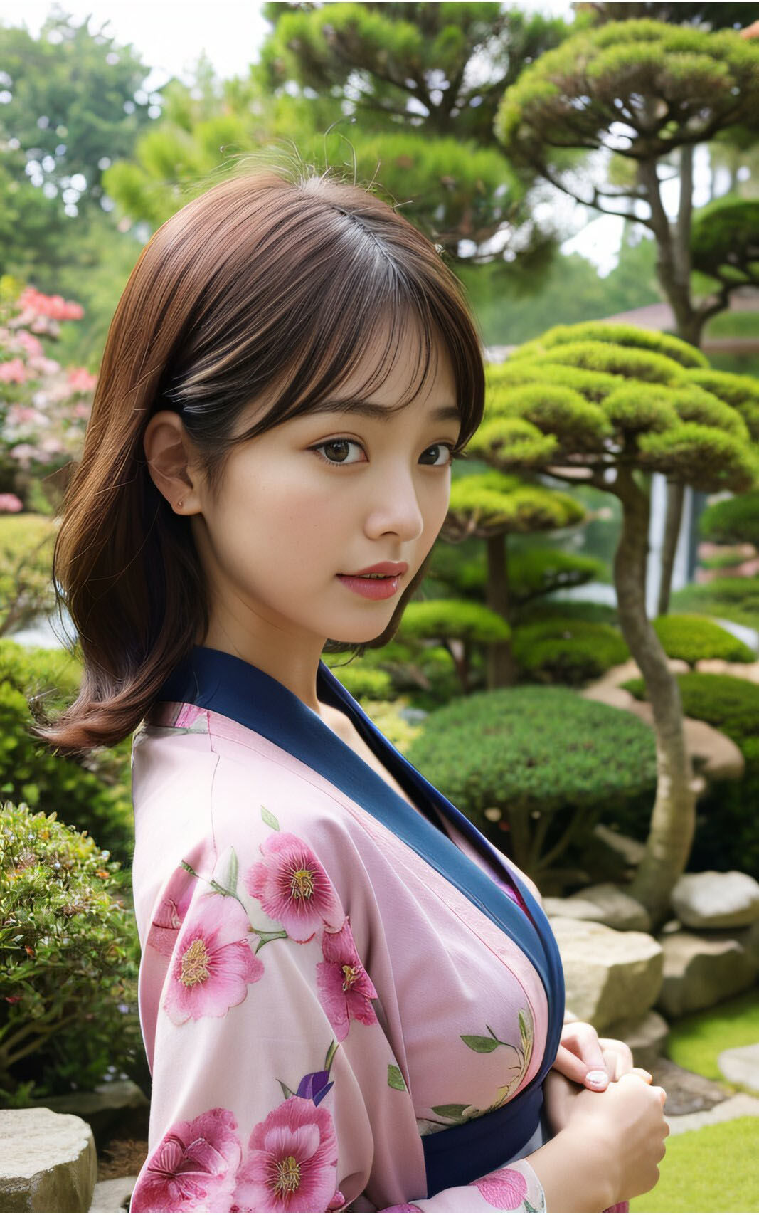 サンプル画像1:AI photobook 日本庭園(AI_GravureArt) [d_326912]