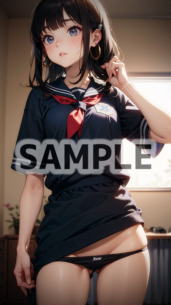 サンプル画像3:変態教師の秘蔵コレクション 制服女子の着替え編(AI愛create) [d_326923]