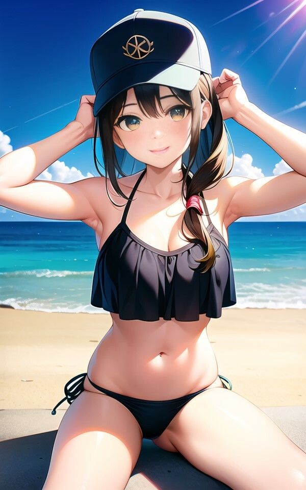 サンプル画像5:AI Artworks 水着3(AI_GravureArt) [d_326960]