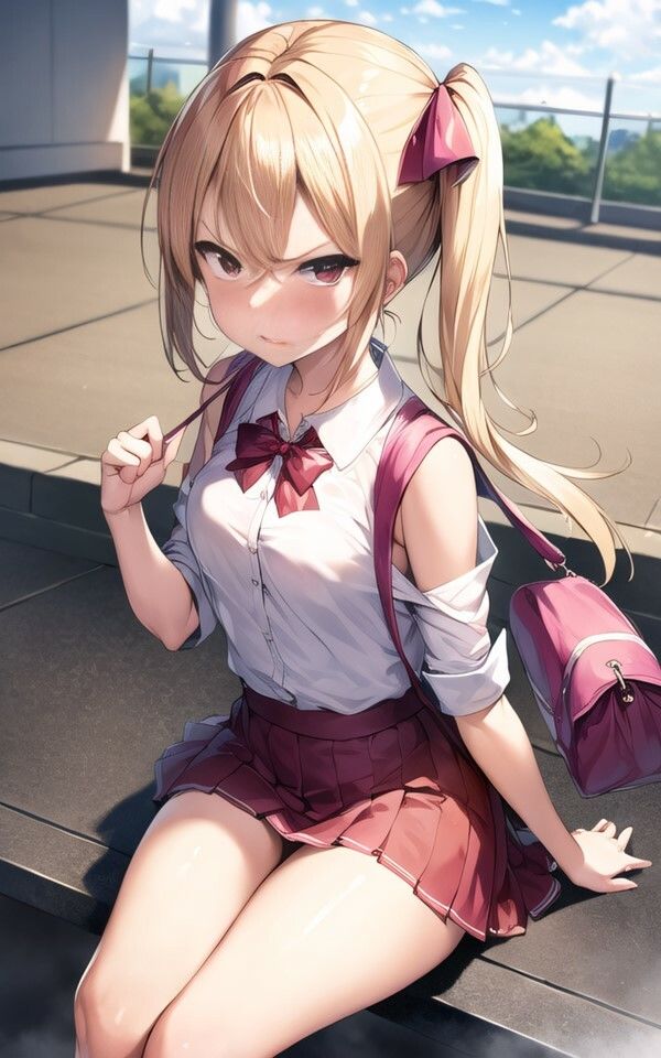 サンプル画像1:AI Artworks 通学2(AI_GravureArt) [d_326967]