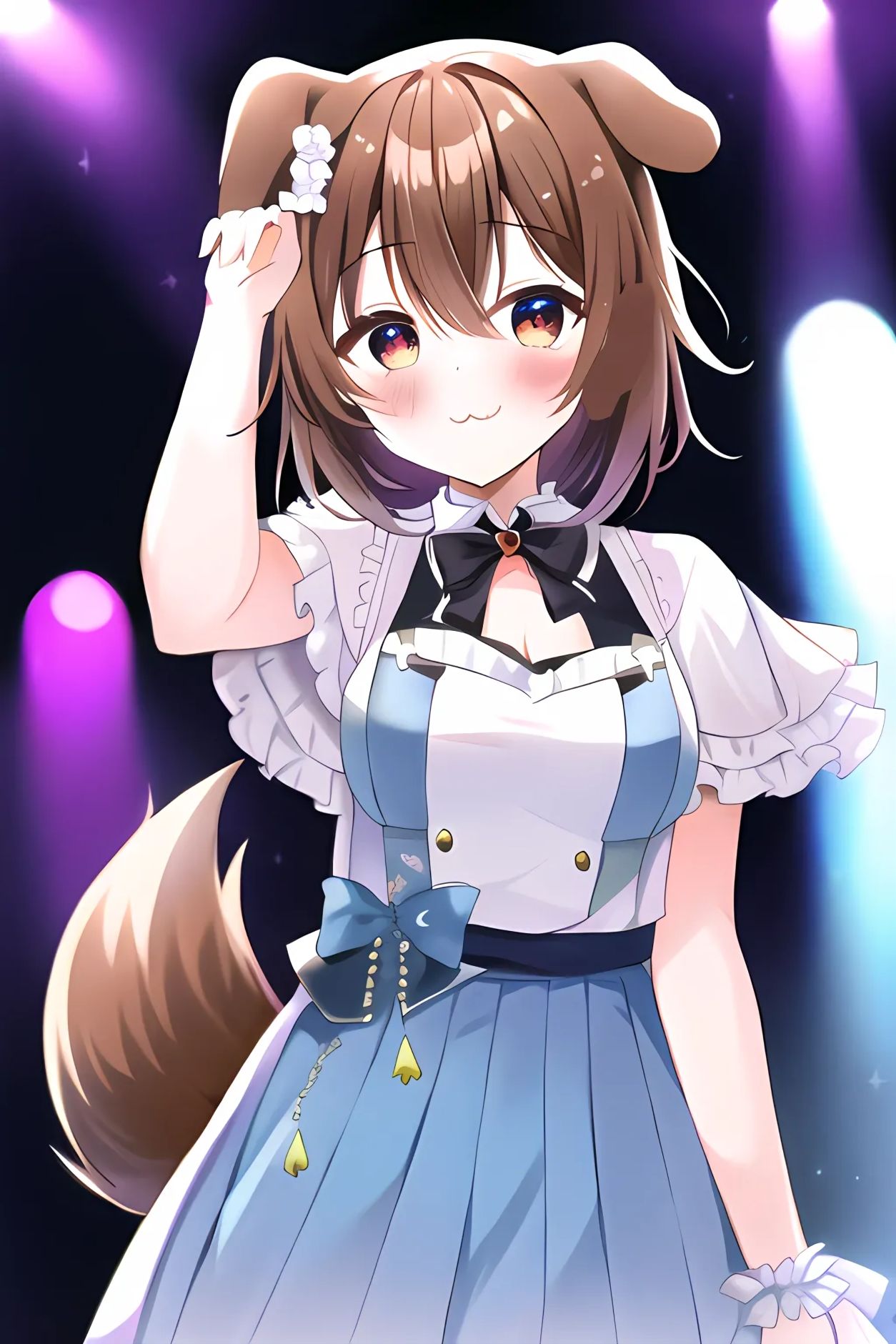 サンプル画像2:【買い切り版】バーチャル衣装故障で羞恥こおね（English translation included）(しそぱろ@SISO_r18) [d_327046]