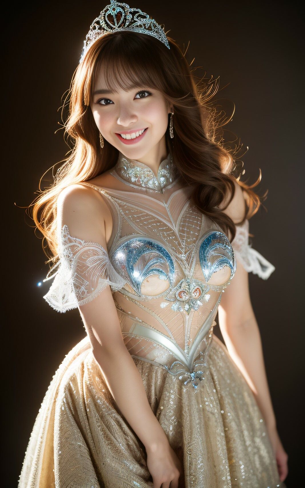 サンプル画像2:AI photobook お姫様1〜3(AI_GravureArt) [d_327057]