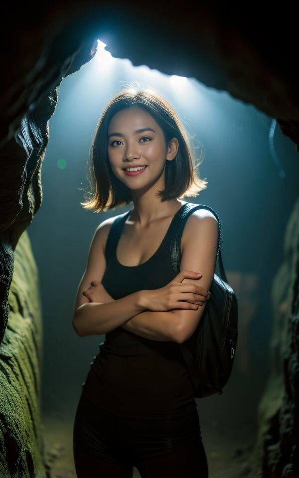 サンプル画像2:AI photobook キャンプ(AI_GravureArt) [d_327084]