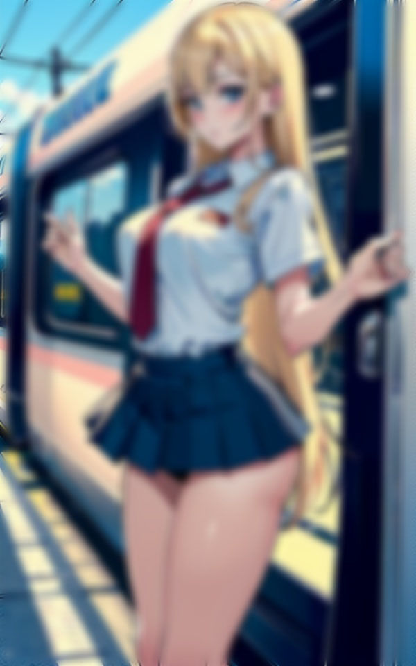 サンプル画像2:田舎のJK！最高のおっぱいを露出〜いつも通ってる巨乳童顔を脱がせる〜(激安変態仮面) [d_327110]