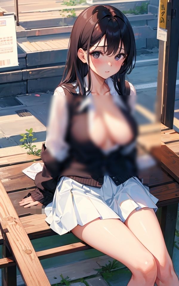 サンプル画像2:ちょっと見せるだけだよ 〜そんなにじっくり見ないでね〜(ミルクキング2) [d_327142]