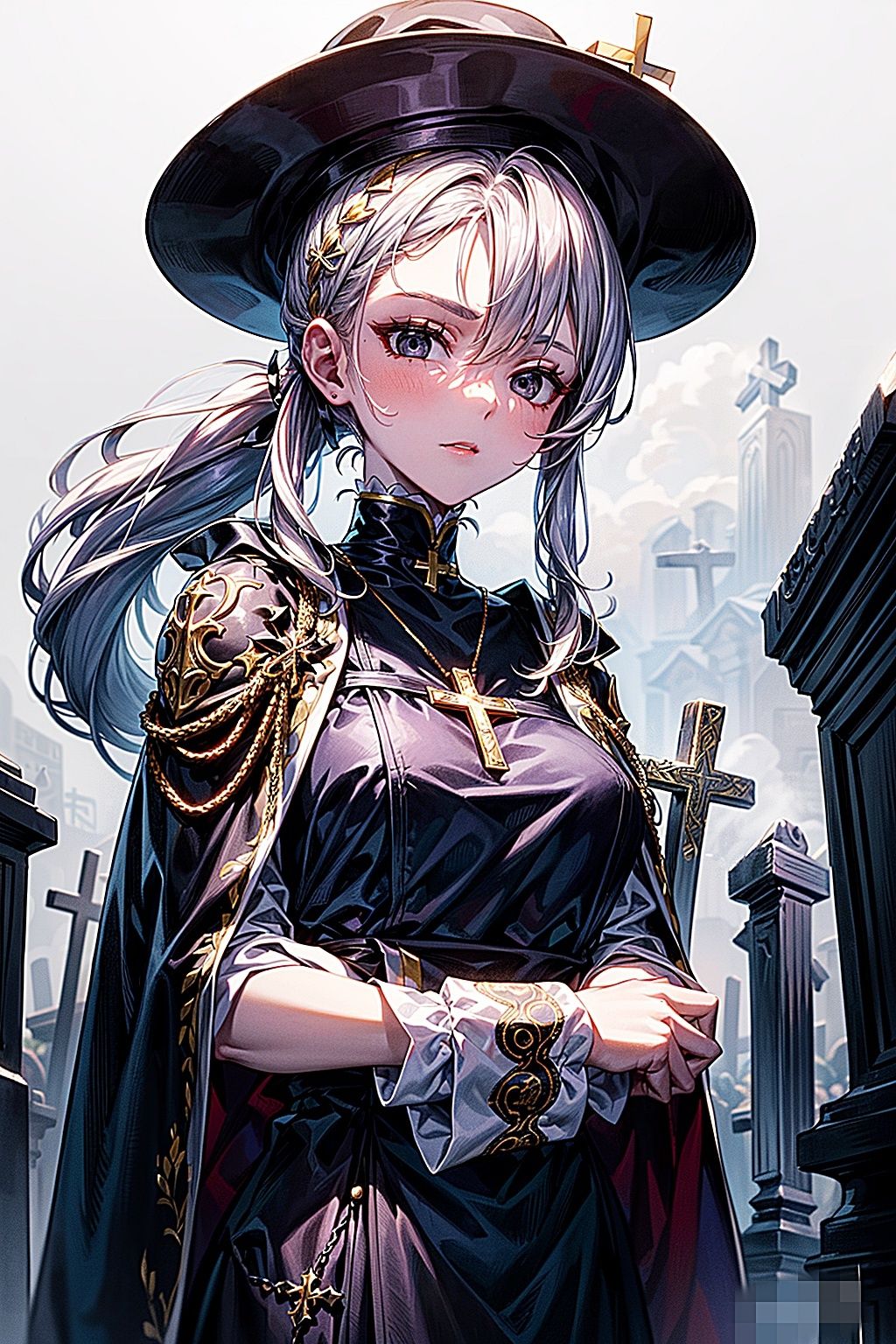 サンプル画像2:RPGの裏側 ビショップ 癒しのヒーリング(幻想の書架) [d_327239]