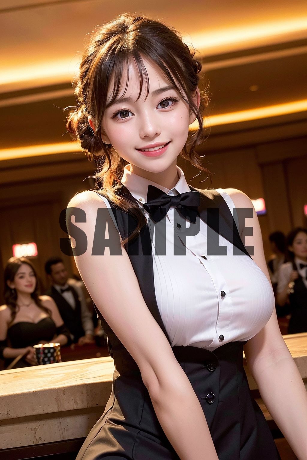 サンプル画像1:ヤリたい放題 裏カジノ(おくみ) [d_327294]