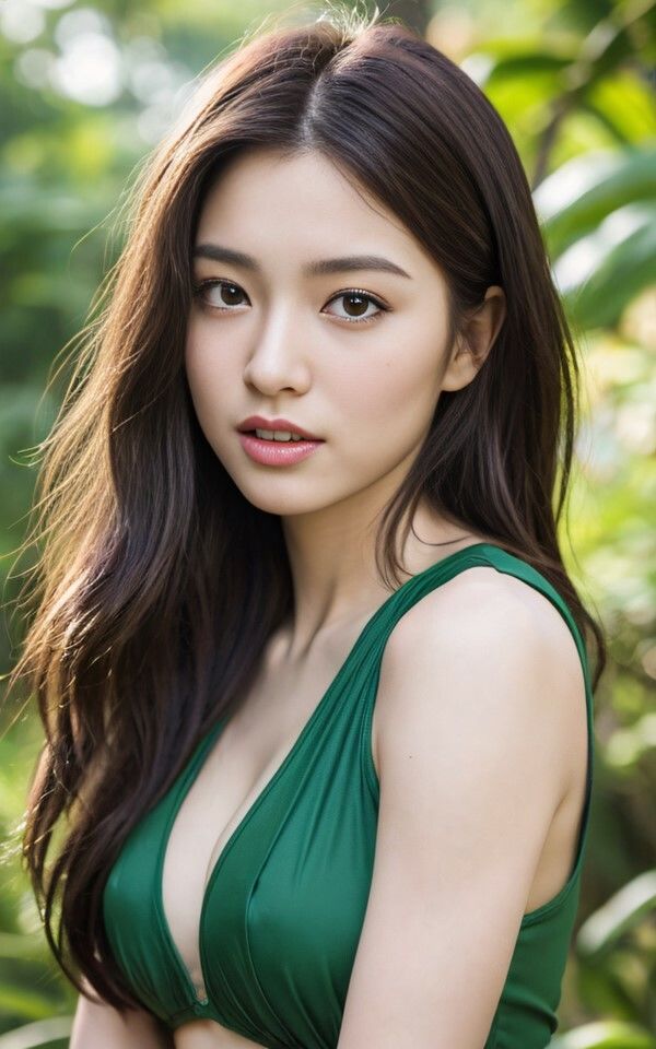 サンプル画像1:AI photobook ジャングル(AI_GravureArt) [d_327342]