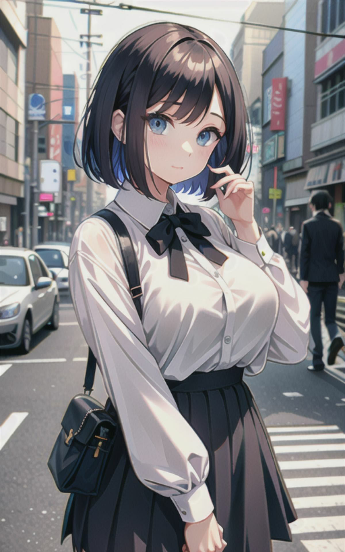 サンプル画像1:AI美女イラストvol.40ふしだらちゃんの誘惑(AI Girls Creation) [d_327389]