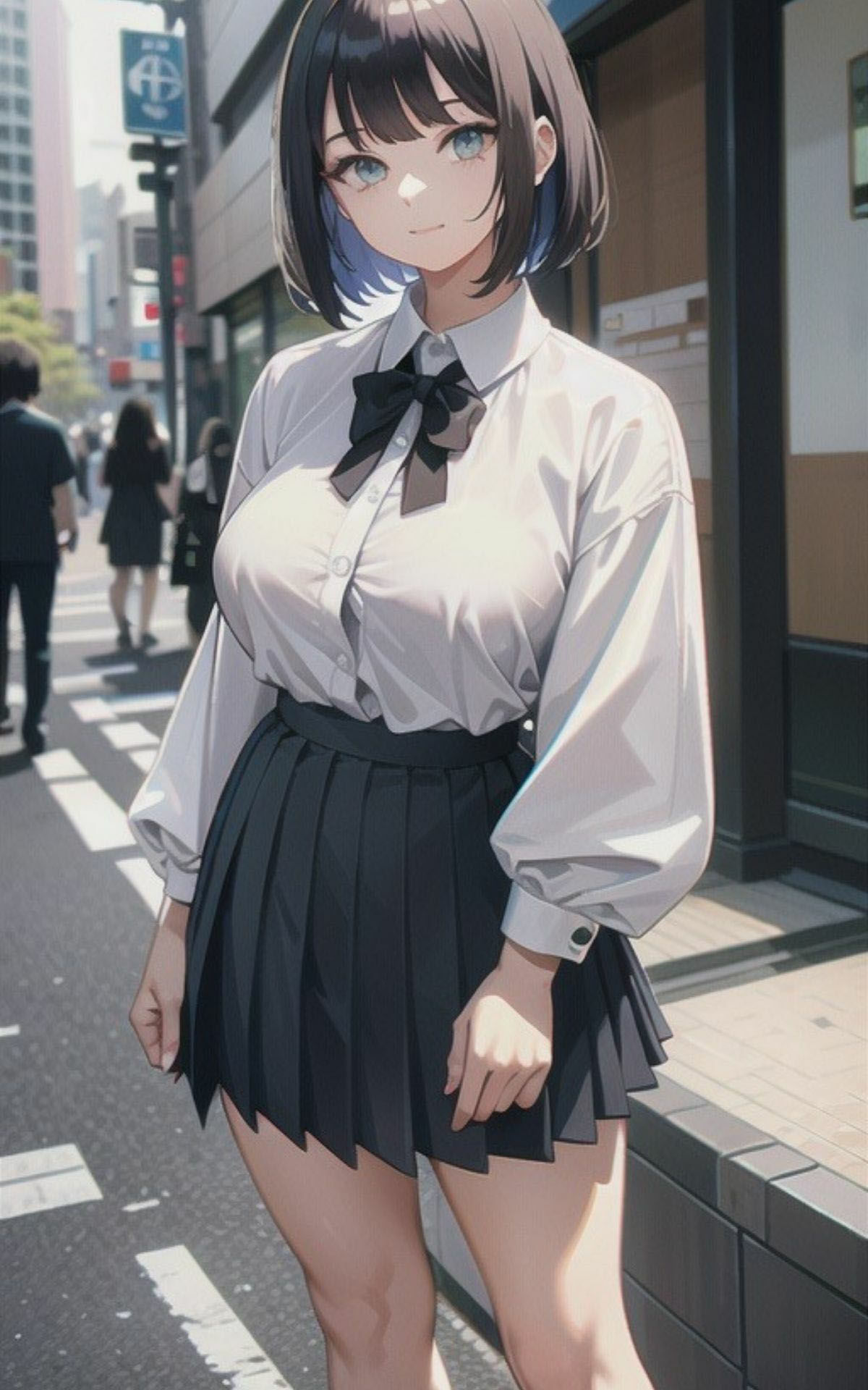 サンプル画像3:AI美女イラストvol.40ふしだらちゃんの誘惑(AI Girls Creation) [d_327389]