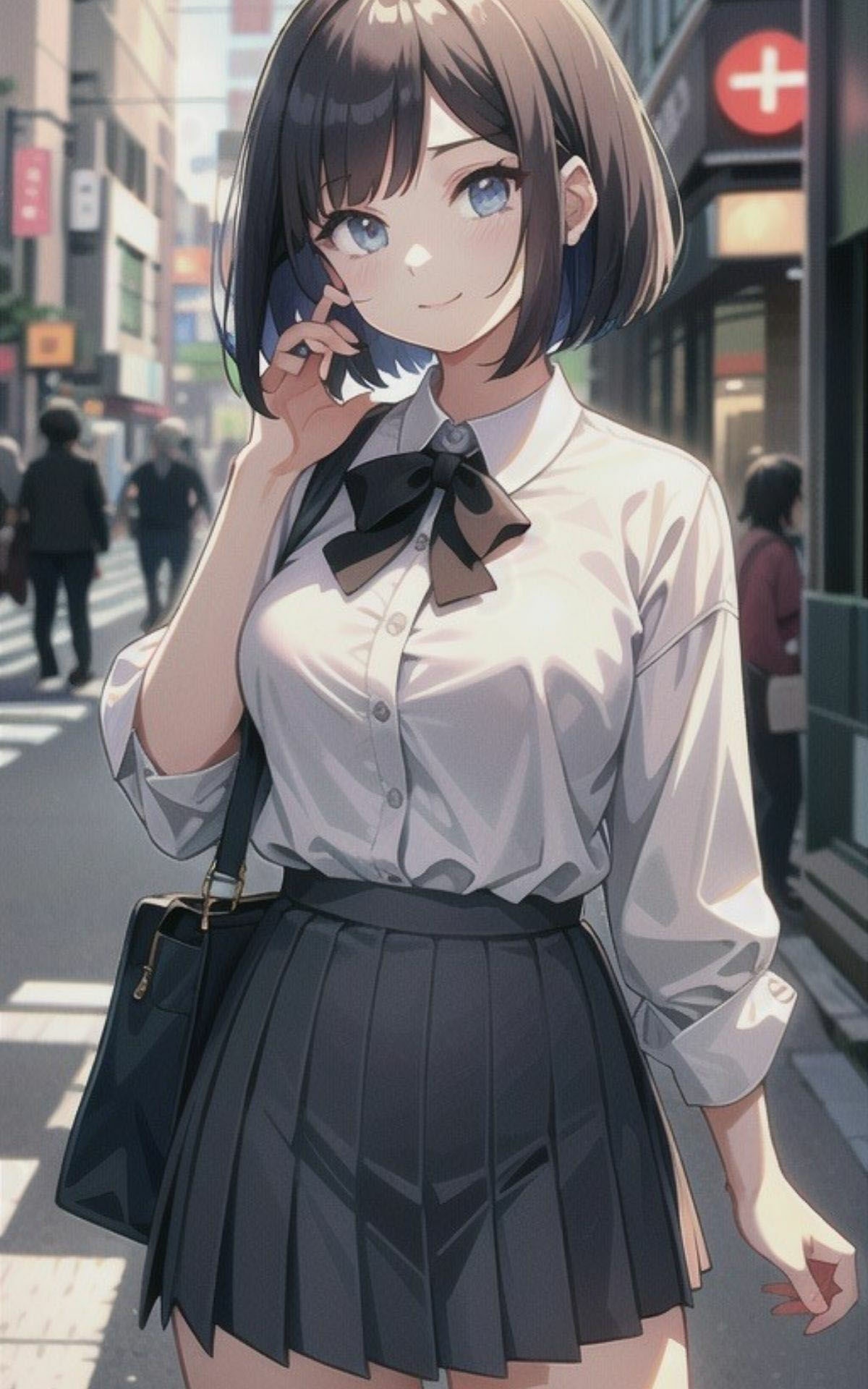 サンプル画像4:AI美女イラストvol.40ふしだらちゃんの誘惑(AI Girls Creation) [d_327389]