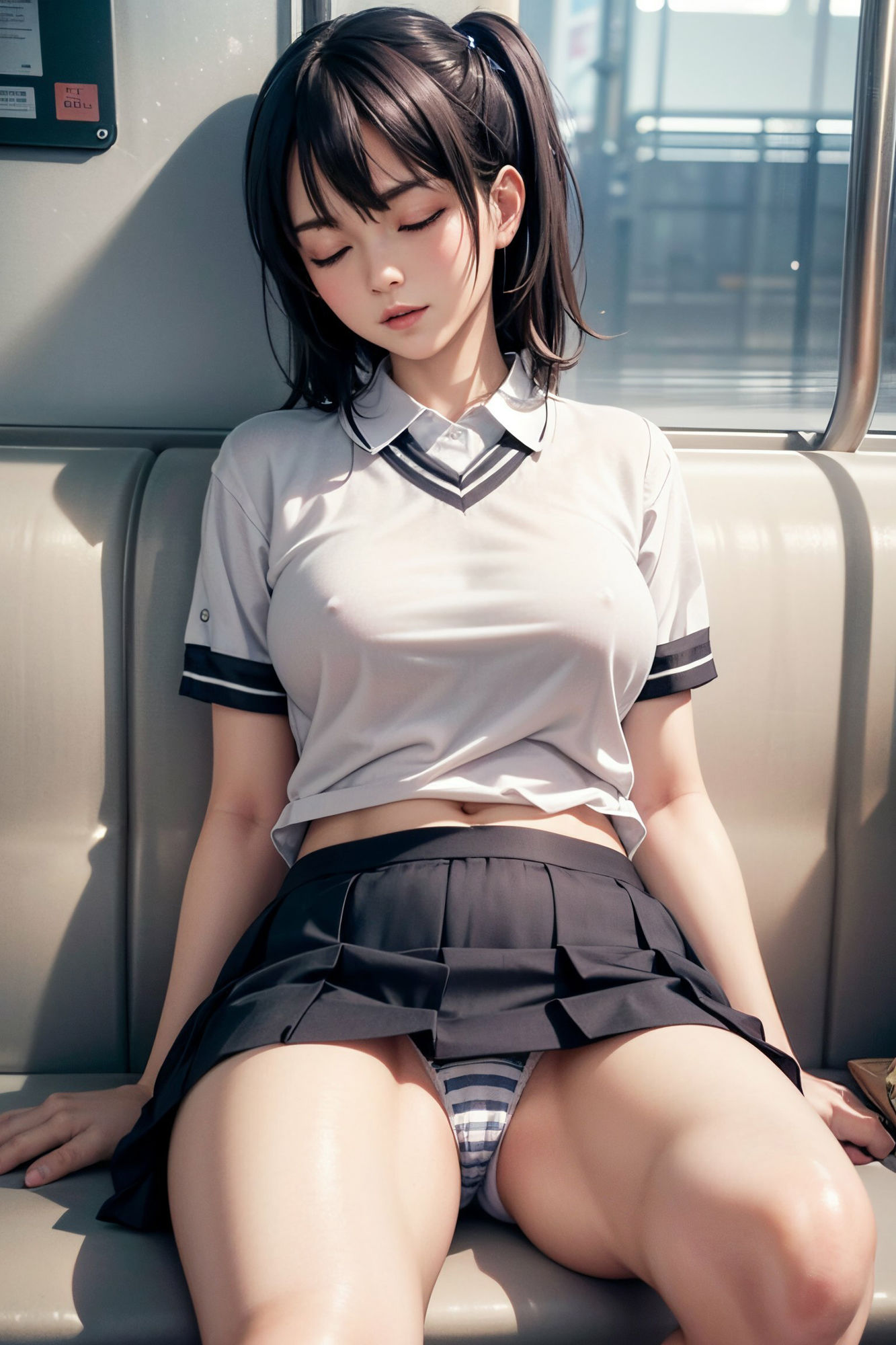 サンプル画像3:ひたすらアクシデントパンチラ(Dのアトリエ) [d_327498]