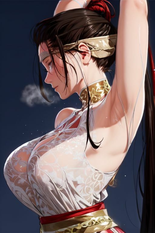 サンプル画像1:爆乳AI中華下着1(AI出版) [d_327499]