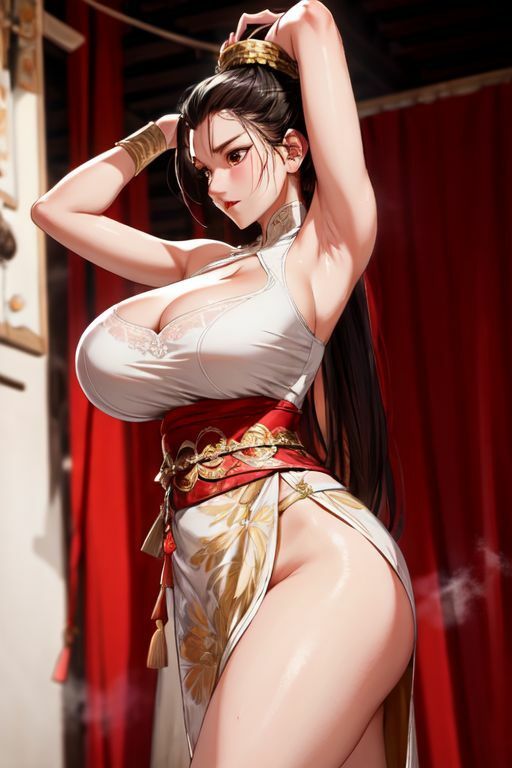 サンプル画像3:爆乳AI中華下着1(AI出版) [d_327499]