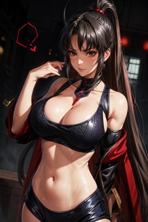 爆乳AI白髪戦士1のサンプル画像 6