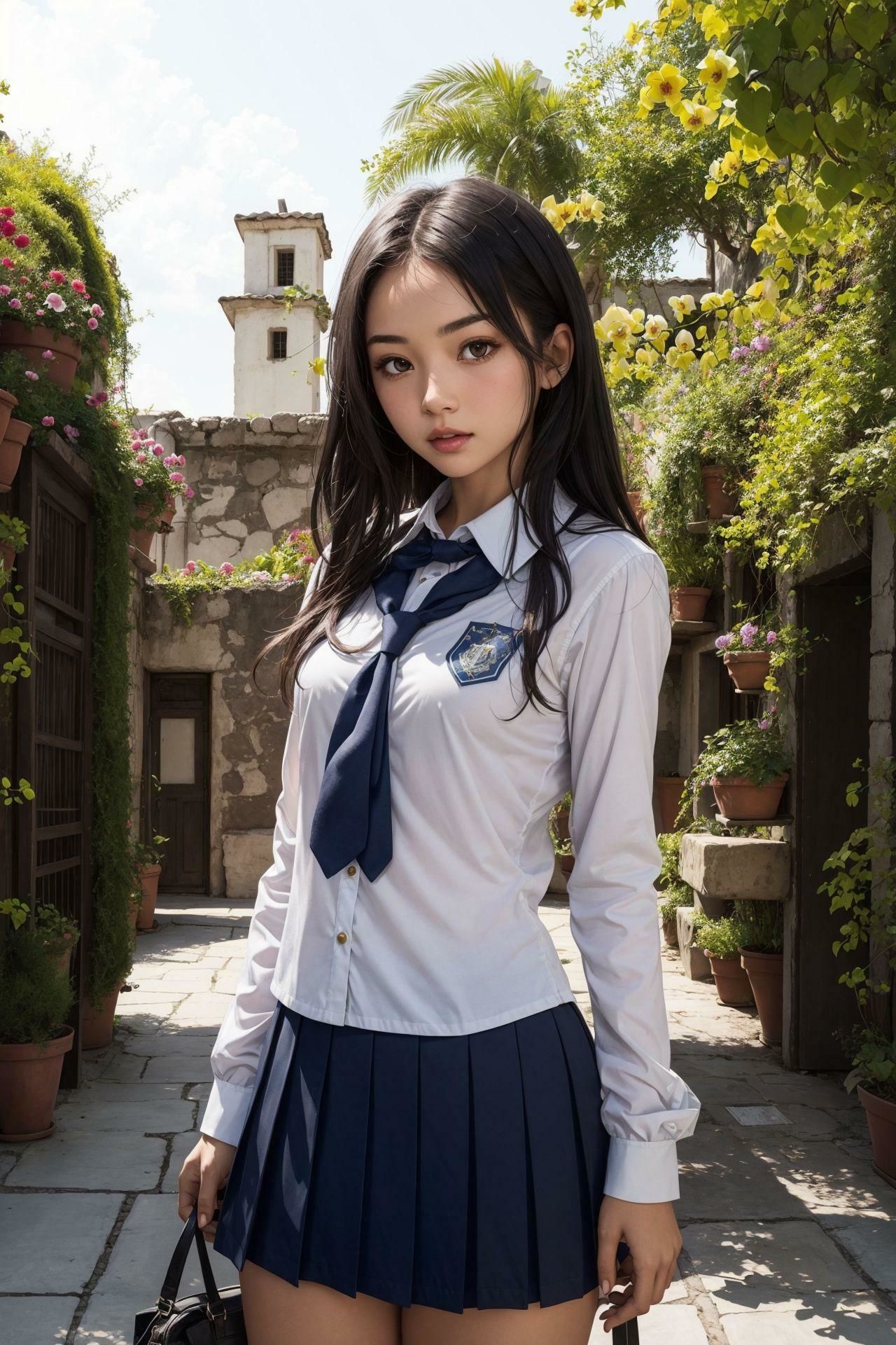 サンプル画像3:制服美少女ゾディアック(深紅の誘惑) [d_327517]