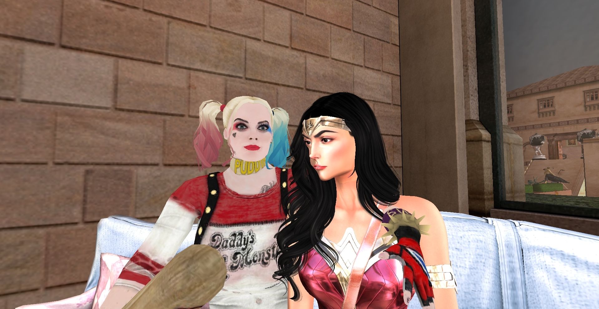 サンプル画像2:ハーレーに2穴ぺ二バンで犯●れるダイアナ(ナナのキャットファイティング) [d_327526]