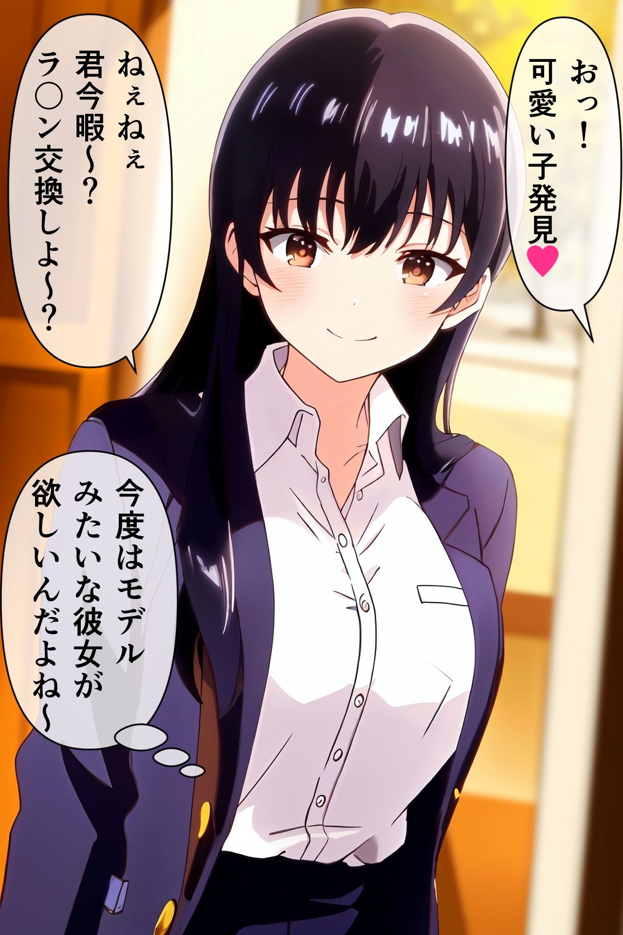 サンプル画像1:僕の催〇のヤバイやつ(TOSHIKIX) [d_327563]