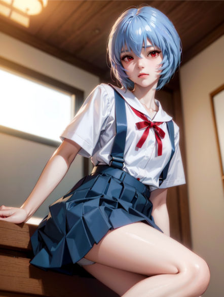 サンプル画像1:エッチなヱヴァンゲリヲン(変態乾燥肌) [d_327692]