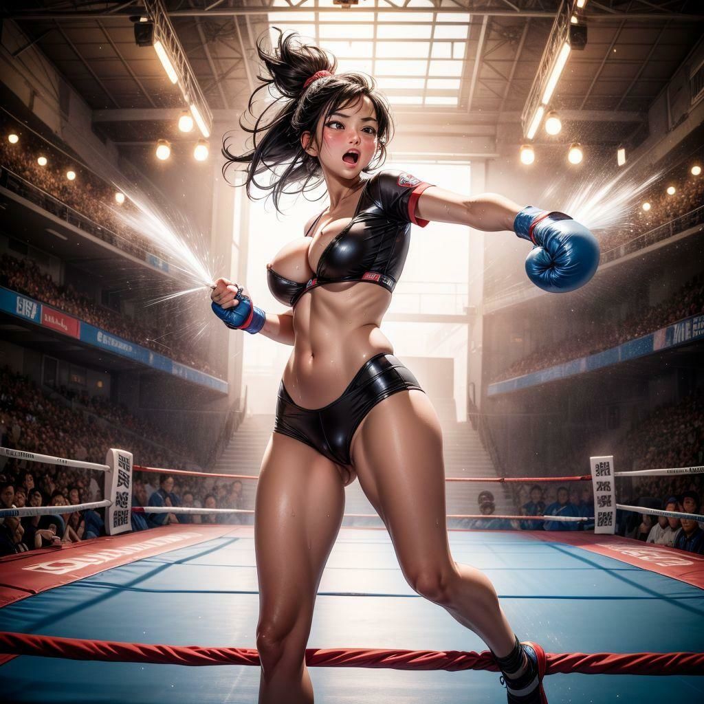 サンプル画像1:はみまんハイキック(情熱ニクス) [d_327842]