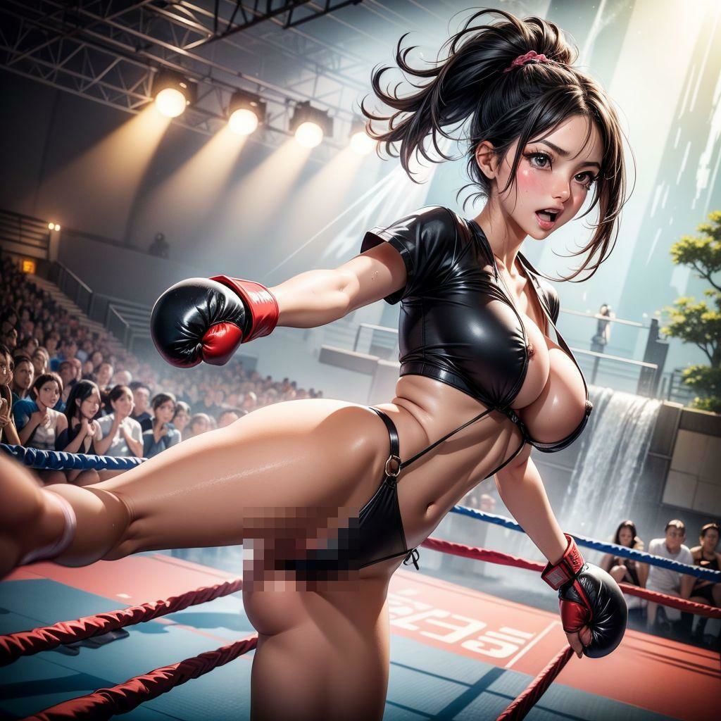 サンプル画像5:はみまんハイキック(情熱ニクス) [d_327842]