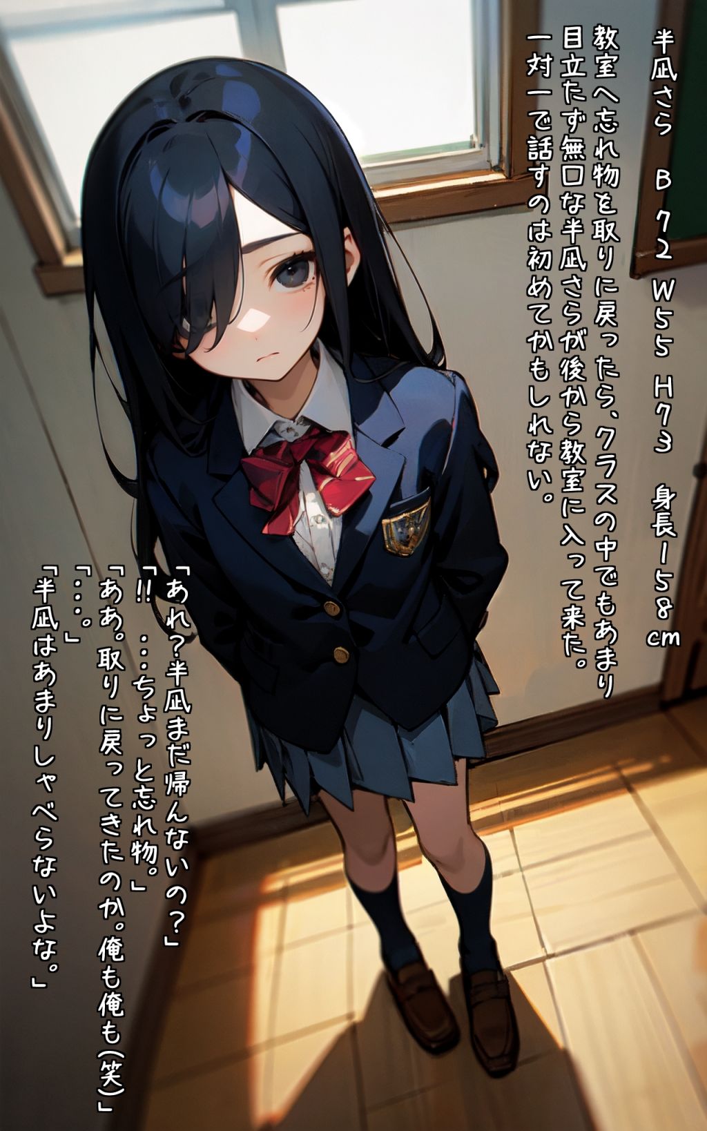 サンプル画像1:華奢で肉付きがよくない陰キャ女子が俺の事を好きだった(裸足でGO) [d_327862]