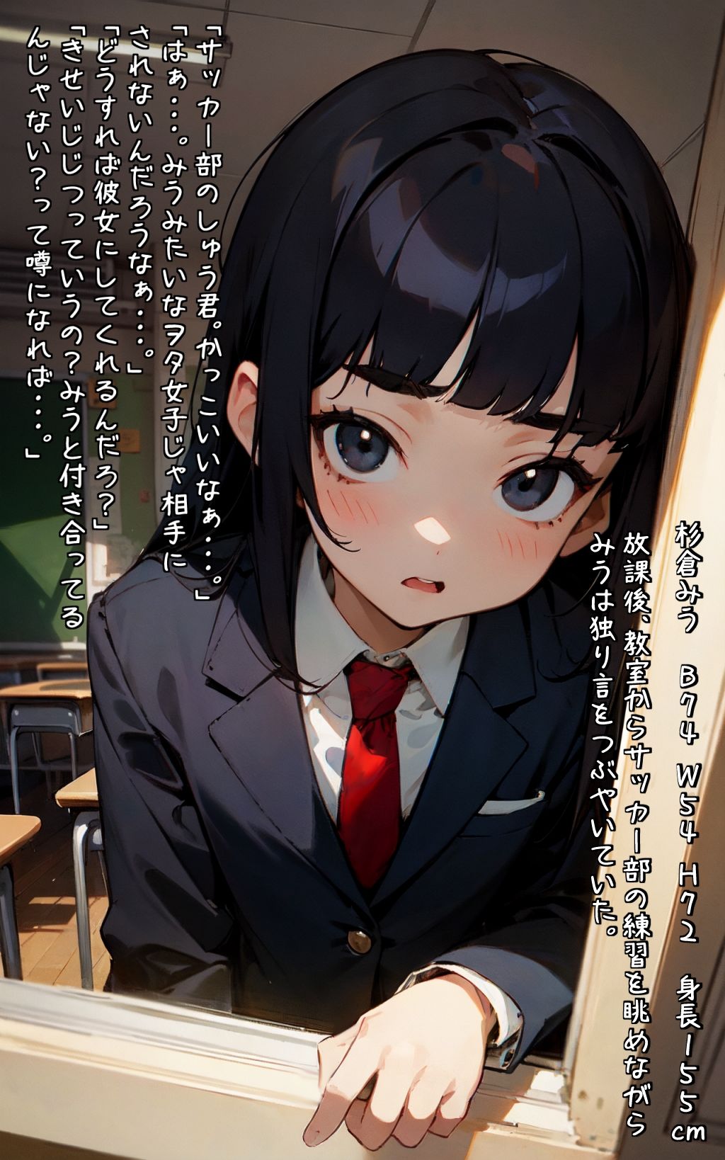 サンプル画像5:華奢で肉付きがよくない陰キャ女子が俺の事を好きだった(裸足でGO) [d_327862]