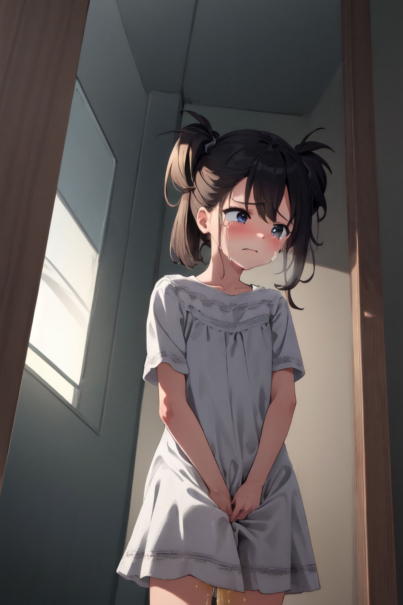 サンプル画像2:我慢できずにお漏らししちゃう女の子 Vol.3(小林 由佳) [d_327863]