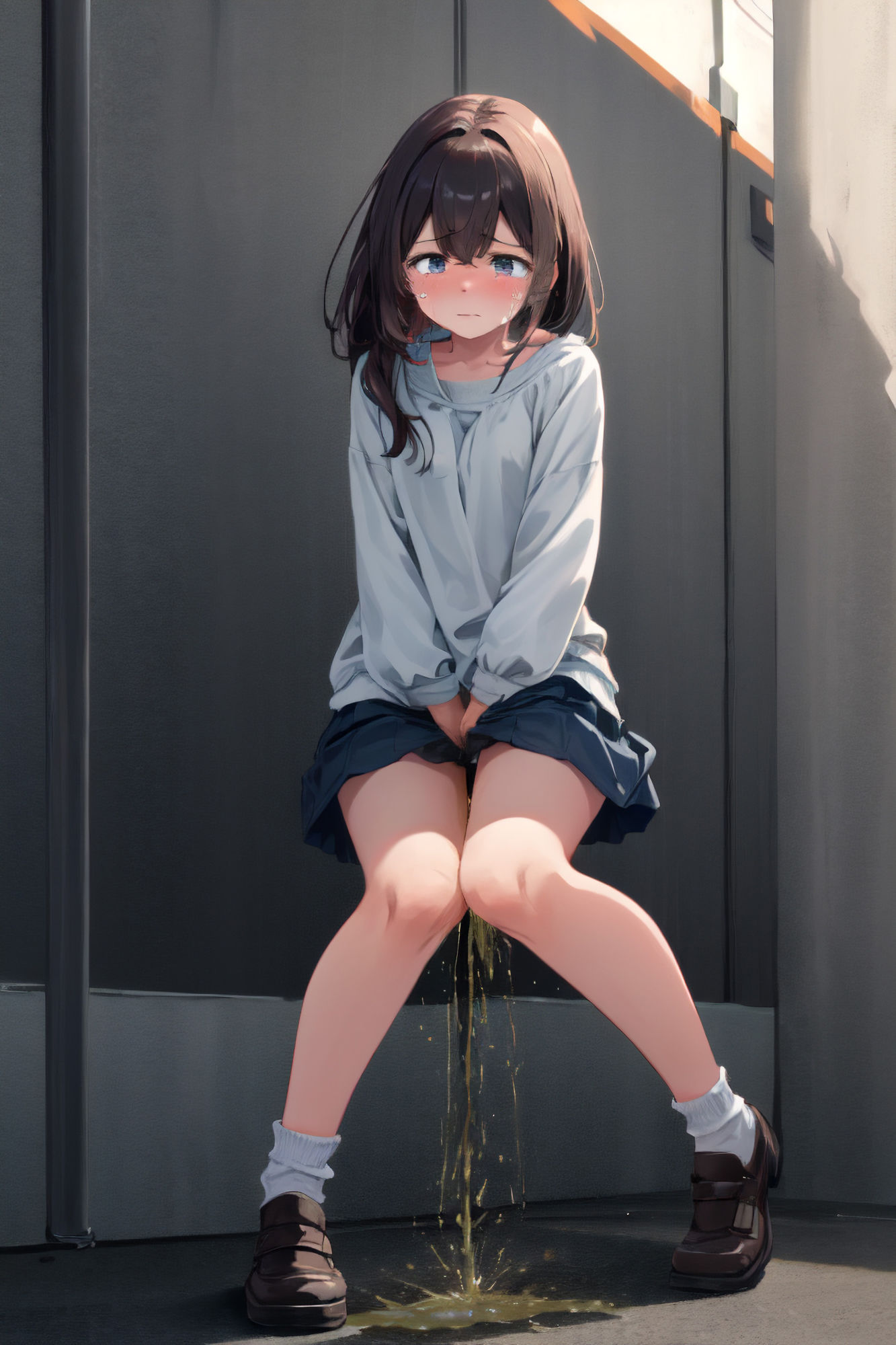 サンプル画像6:我慢できずにお漏らししちゃう女の子 Vol.3(小林 由佳) [d_327863]