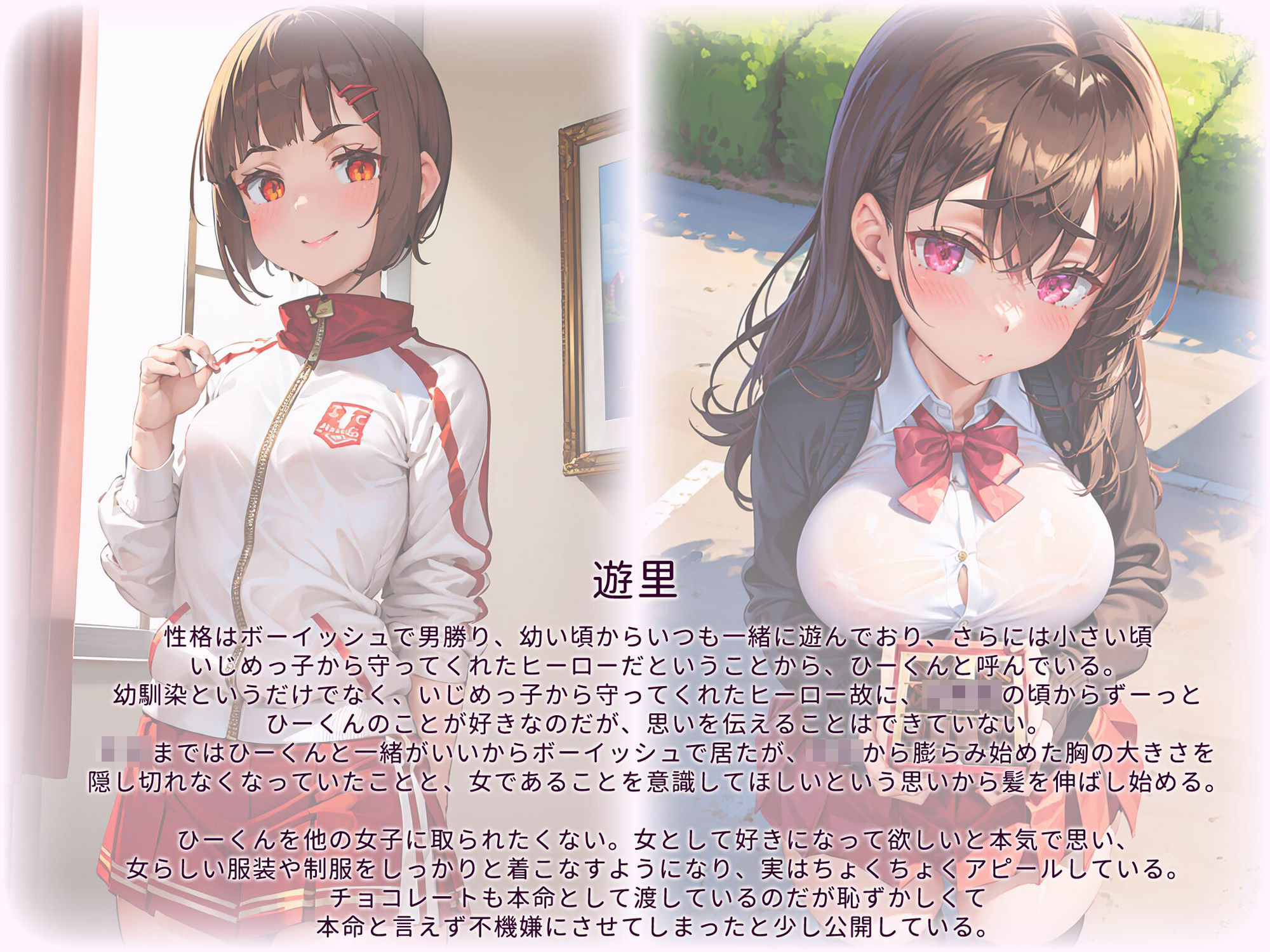 サンプル画像2:男勝りなナマイキ幼なじみが髪を伸ばしたら…？ お試し版(愛すいーと) [d_327866]