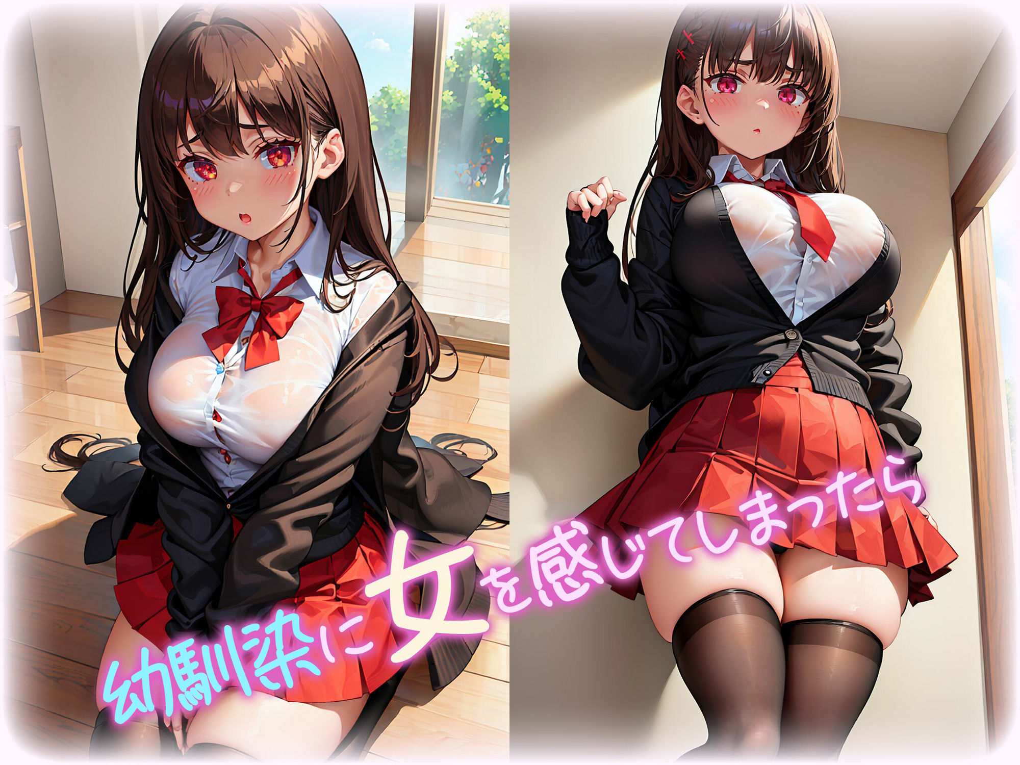 サンプル画像4:男勝りなナマイキ幼なじみが髪を伸ばしたら…？ お試し版(愛すいーと) [d_327866]