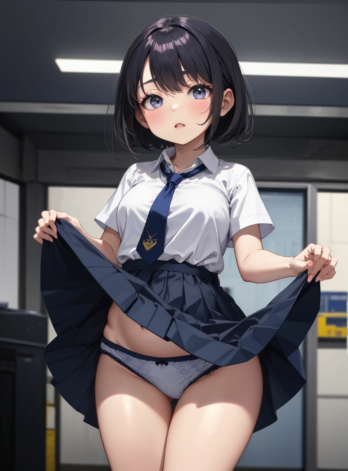 サンプル画像2:パンチラ女子〇生6(川瀬と遊園地) [d_327953]