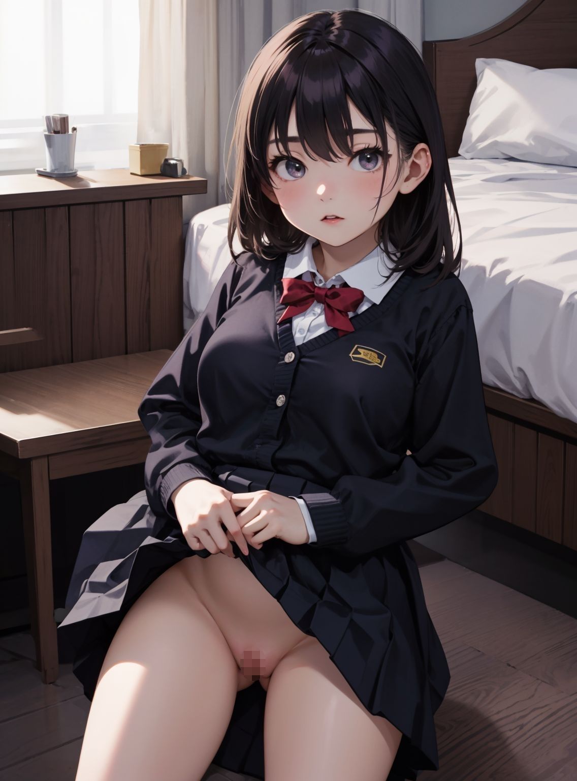 サンプル画像6:パンチラ女子〇生6(川瀬と遊園地) [d_327953]