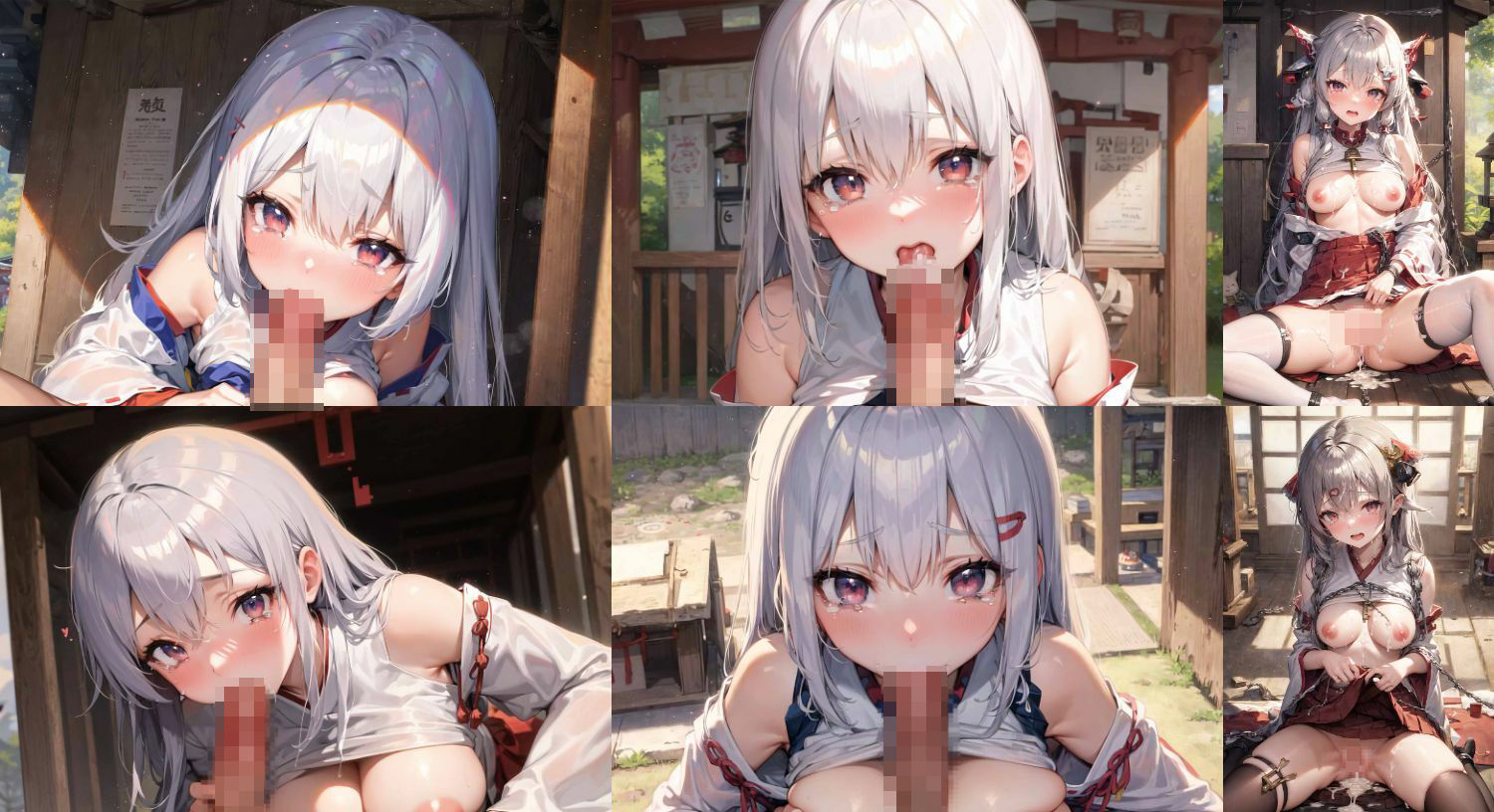 サンプル画像5:神社で犯●れまくる巫女ちゃん(Marchun) [d_327994]