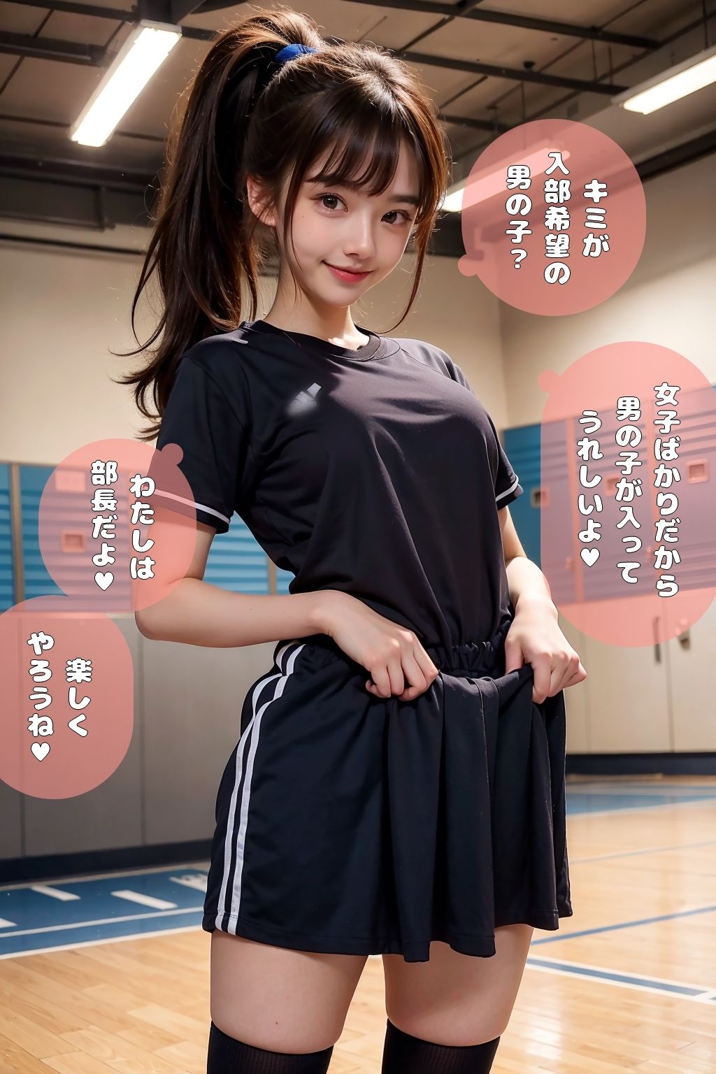 サンプル画像2:入った運動部は皆エッチだった(ダイダイ島編集部) [d_328102]