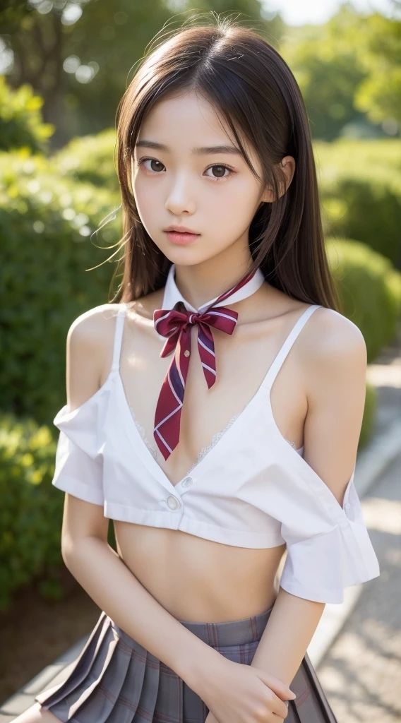 サンプル画像3:異世界の女子校生の不思議な制服と下着の写真集 vol.3(あい@AI美女倶楽部) [d_328132]