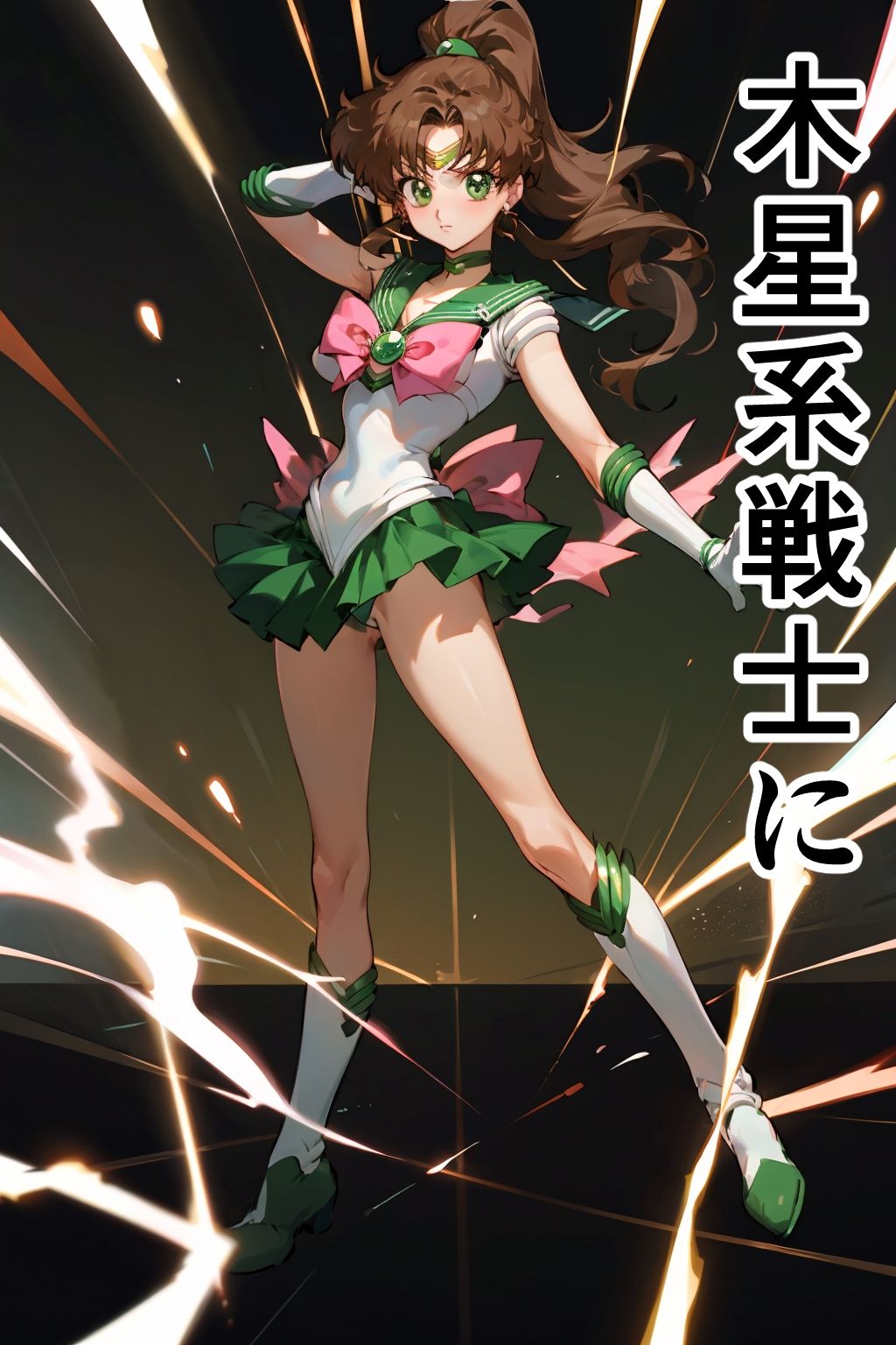 サンプル画像1:木星対触手(アカーテン) [d_328137]