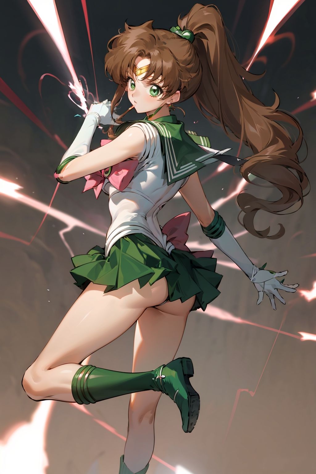 サンプル画像4:木星対触手(アカーテン) [d_328137]