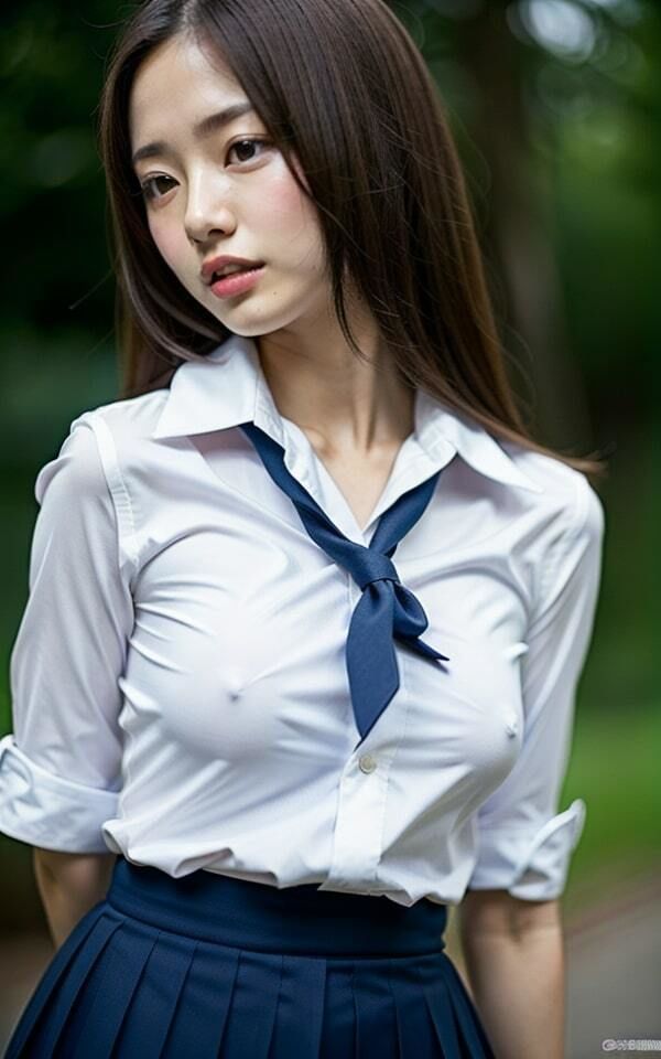 サンプル画像5:あどけない少女たち AI美女ヌード写真集 Vol.2(AI研究所) [d_328140]